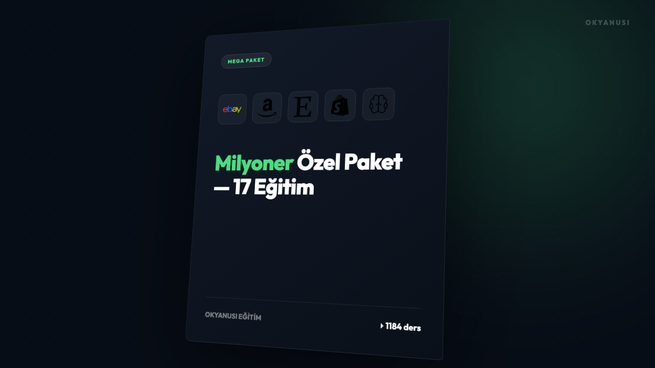 Milyoner Özel Paket — 17 Eğitim