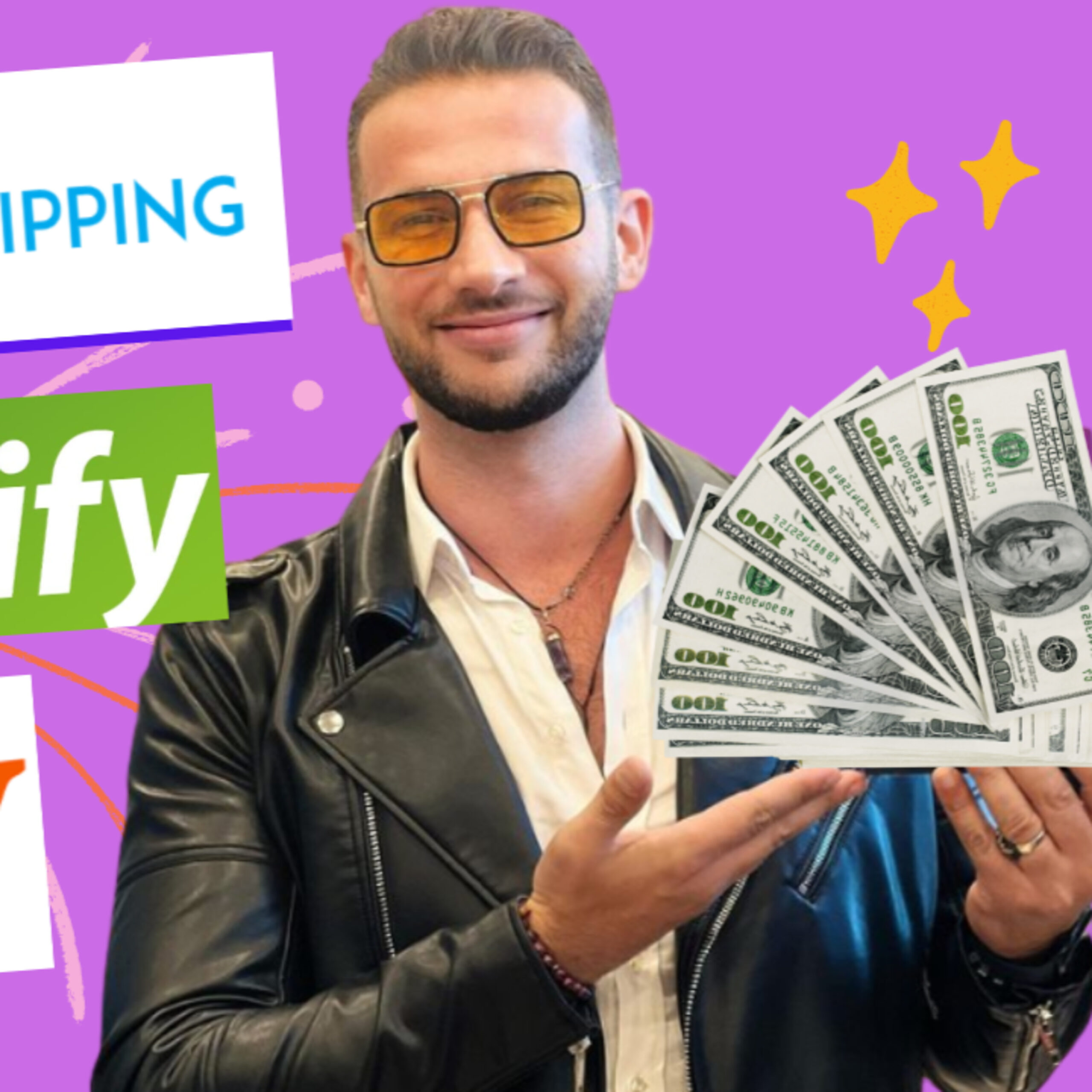 My Podcast Shopify Mağazası Açma, CJ Dropshipping Stoksuz Satış Hesabı Kurma ve Etsy ile Para Kazanma #godaddy