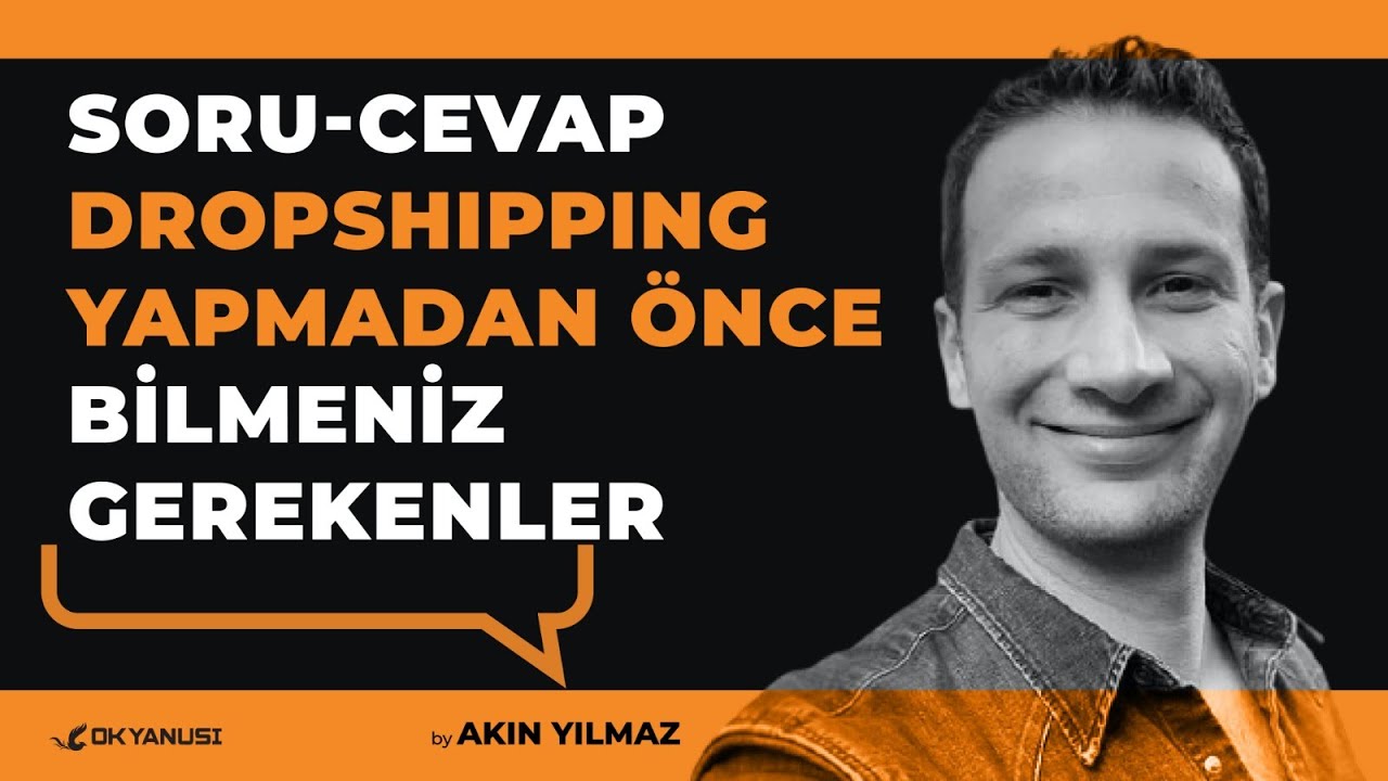 Sıfırdan Dropshipping'e Başlamanın En Kolay Yolu Dropshipping Yapmadan Önce Bilmeniz Gerekenler!!