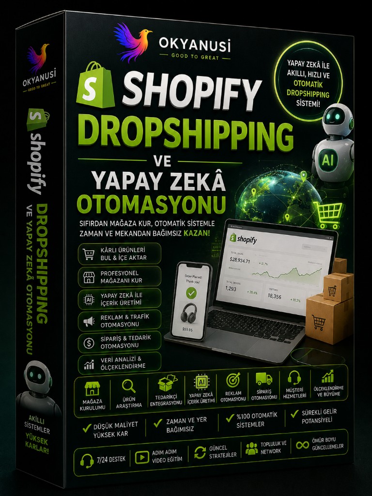 Shopify Dropshipping & AI Otomasyon
