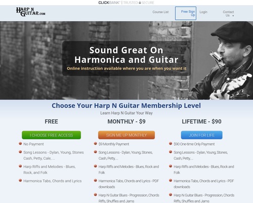 HarpNGuitar.com – Harmonica and Guitar Lessons