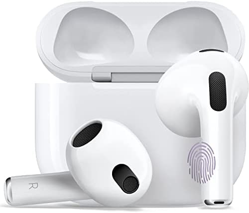 Wireless Earphones,Wireless Earbuds Bluetooth Headphones 5.3,Touch Control,3D Hi-Fi Stereo Noise Cancelling Headphones with Fast Charging Case,30H Playtime Bluetooth Headphones for Airp𝖔𝖉𝖘/iPhone