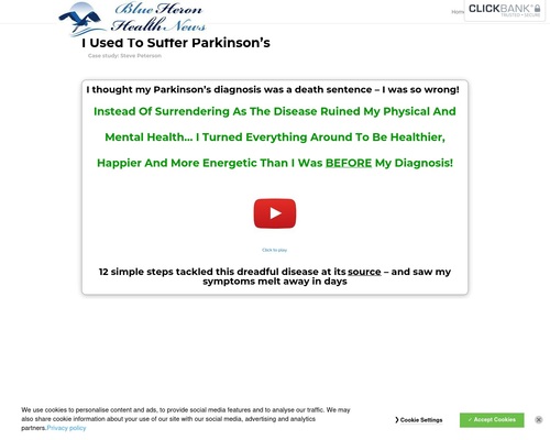 My Parkinson’s cb | Blue Heron Health News