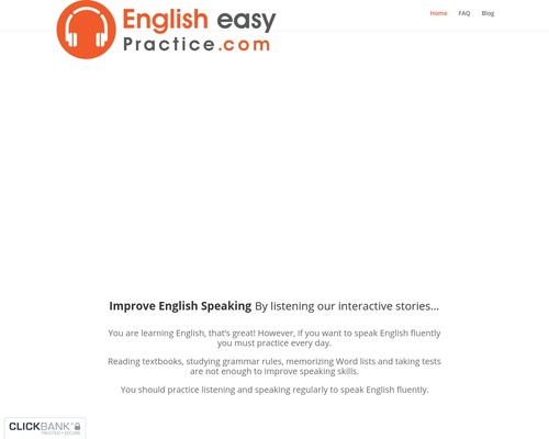 Listening Course To Improve Speaking » English Easy Practice