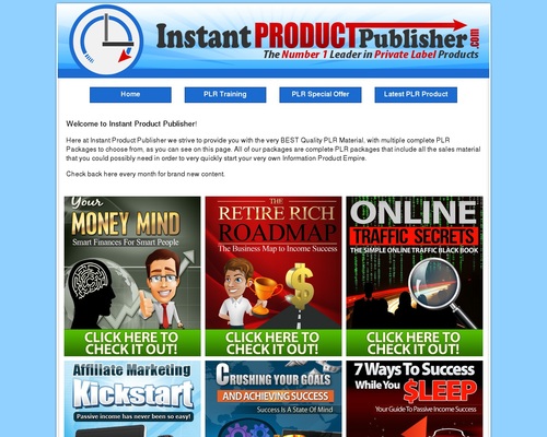 Instant Product Publisher | The Number 1 Leader in Private Label Products!