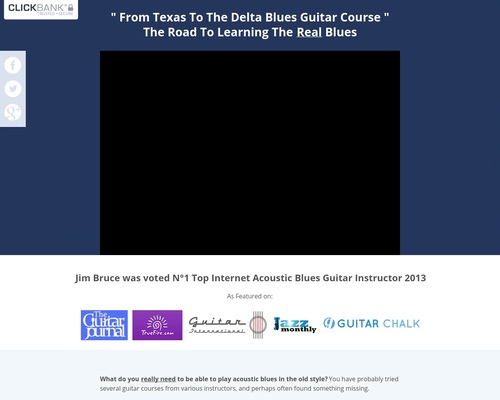 From Texas to the Delta – Acoustic Blues Guitar Lessons