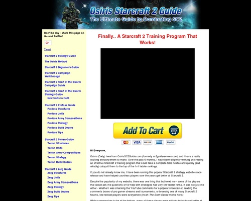 The Osiris Method – The Ultimate SC2 Training Program