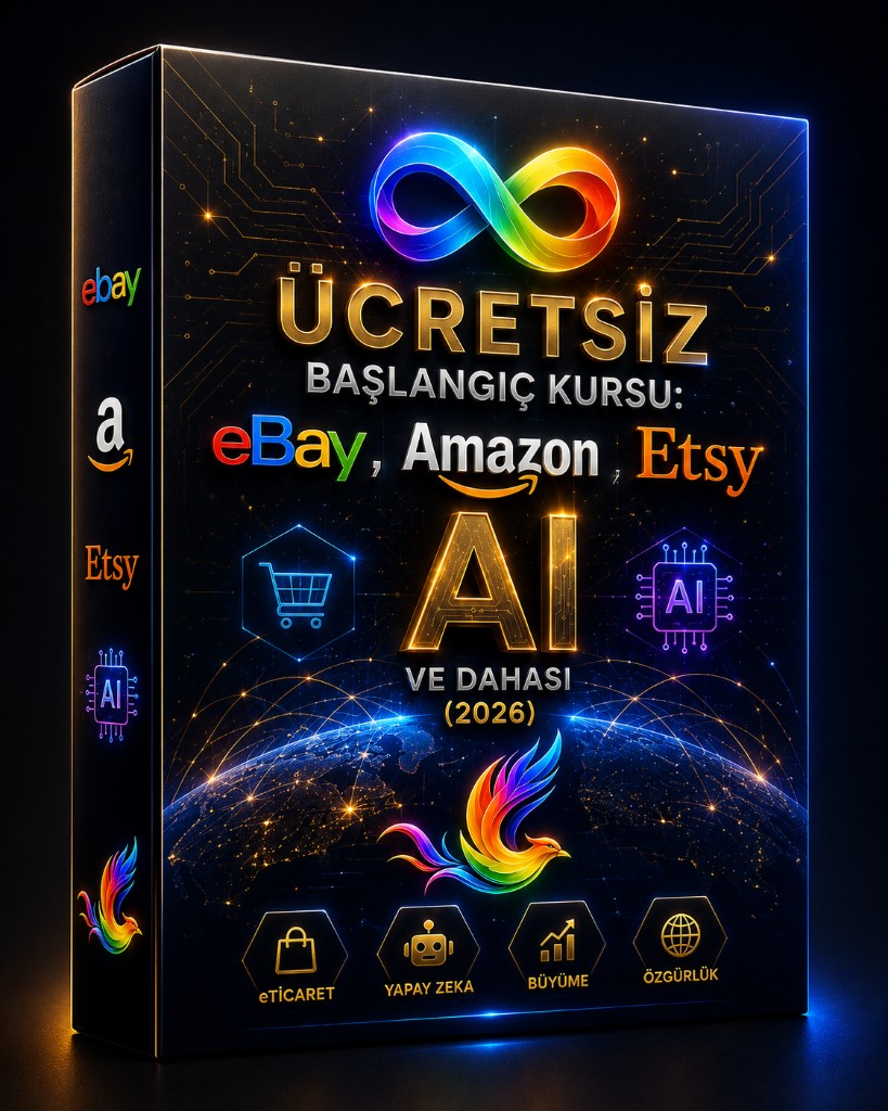 Ücretsiz Başlangıç — eBay, Amazon, Etsy & AI